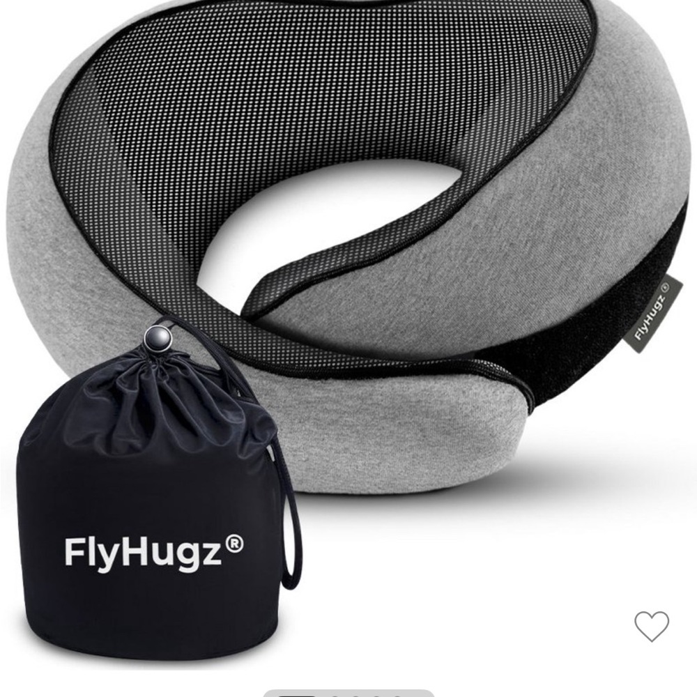 Gray Travel Neck Pillow